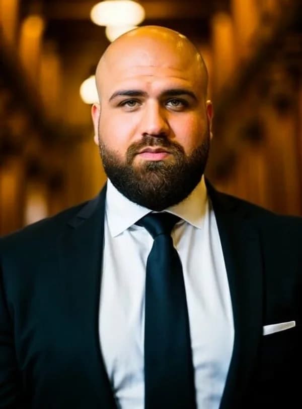 Porträtt av Ari Arash GN Shali