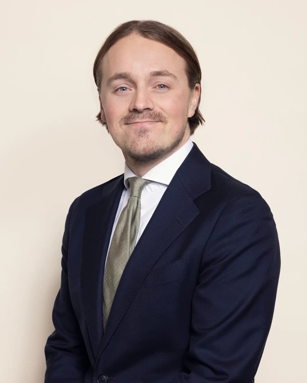 Porträtt av Albin Morris