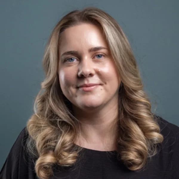 Porträtt av Sandra Holmquist