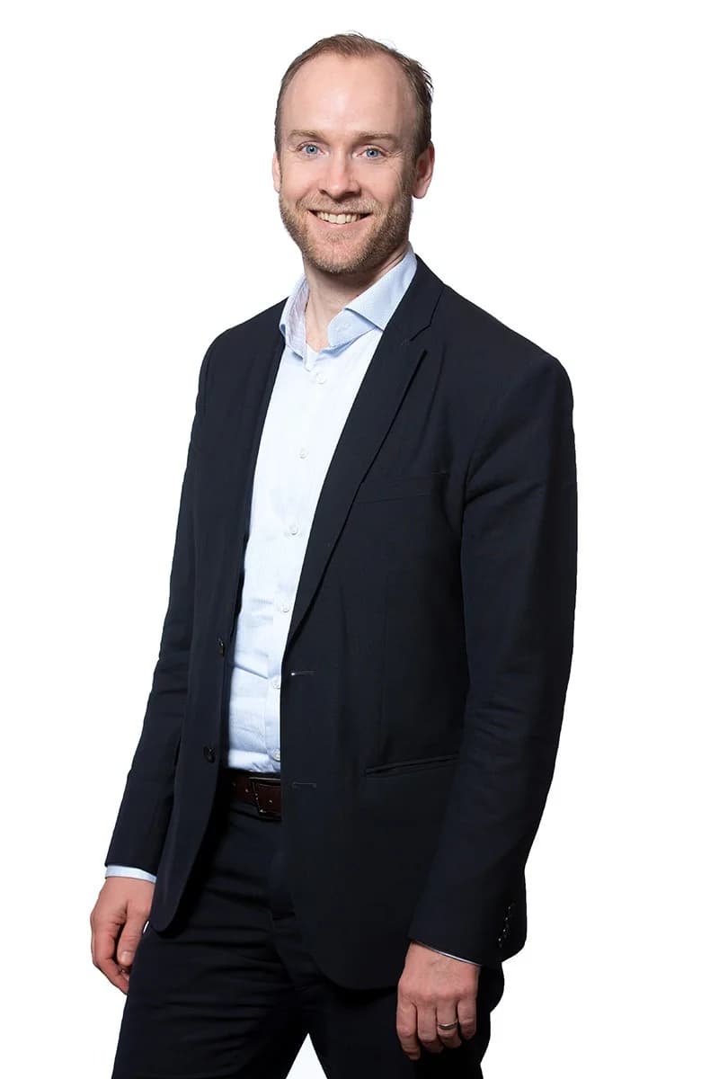 Porträtt av Mikael Jacobsen