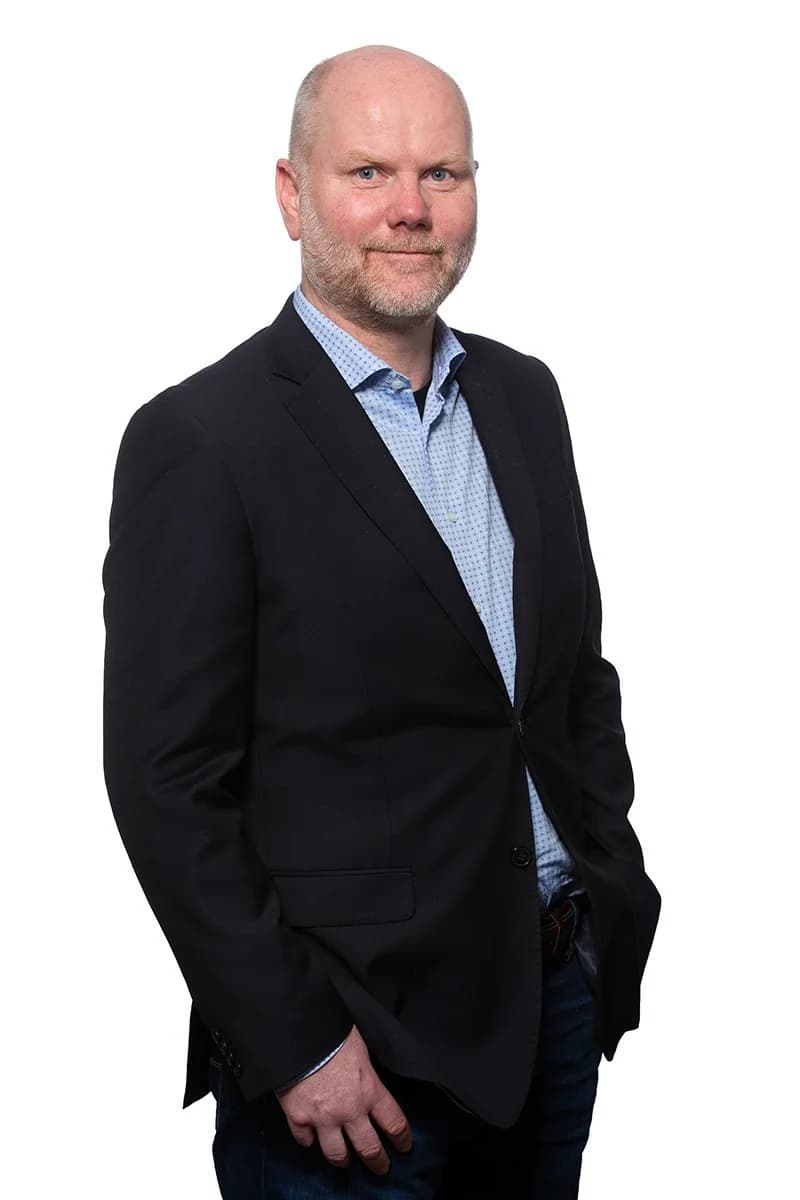 Porträtt av Niklas Bång