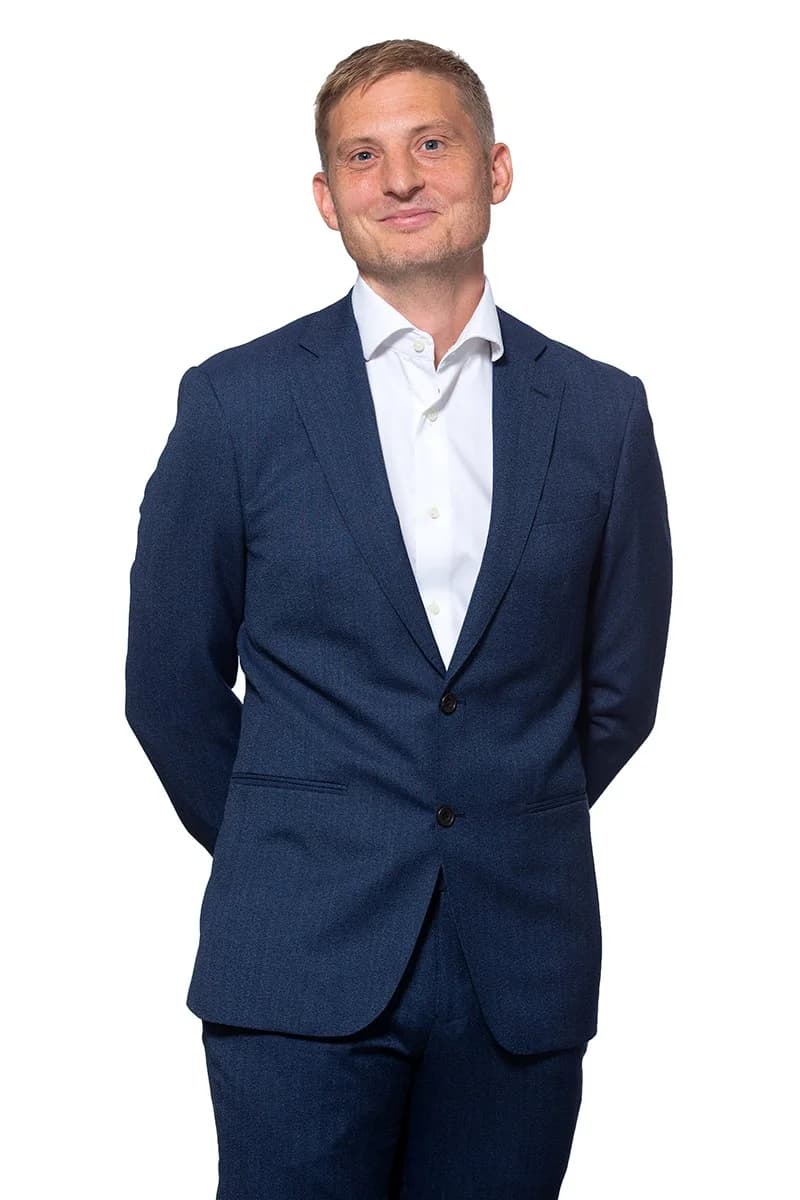 Porträtt av Karl Parts Belin