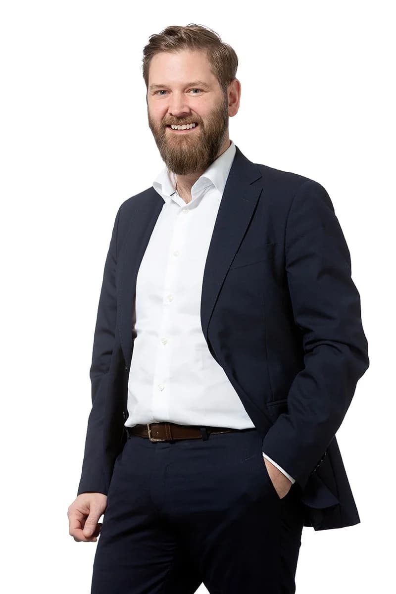 Porträtt av Fredrik Ekstedt